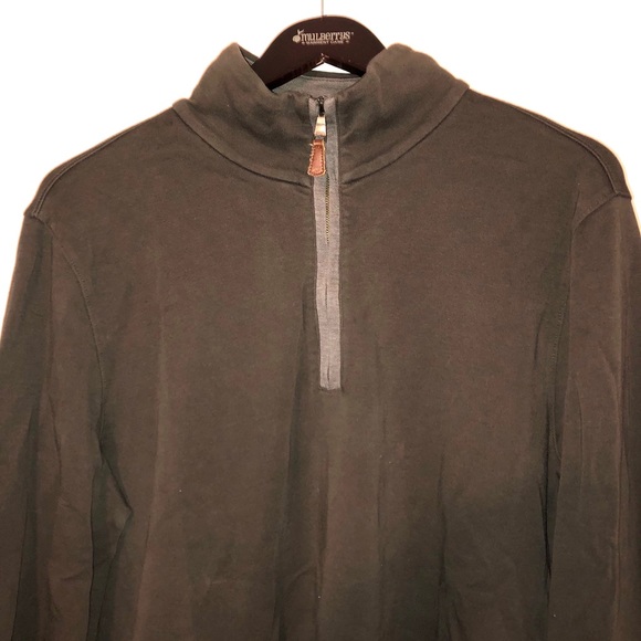 Banana Republic Quarter Zip Sweater - Picture 1 of 4
